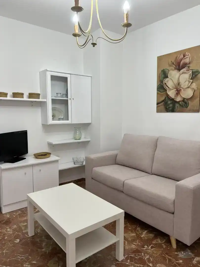 Sala d'estar de Pis de lloguer en Écija amb Aire condicionat, Moblat i Rentadora