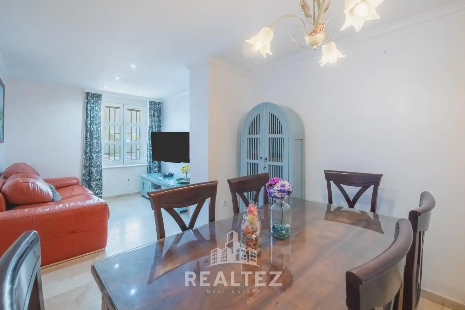 Wohnzimmer von Haus oder Chalet zum Verkauf in Jerez de la Frontera mit Klimaanlage, Heizung und Terrasse