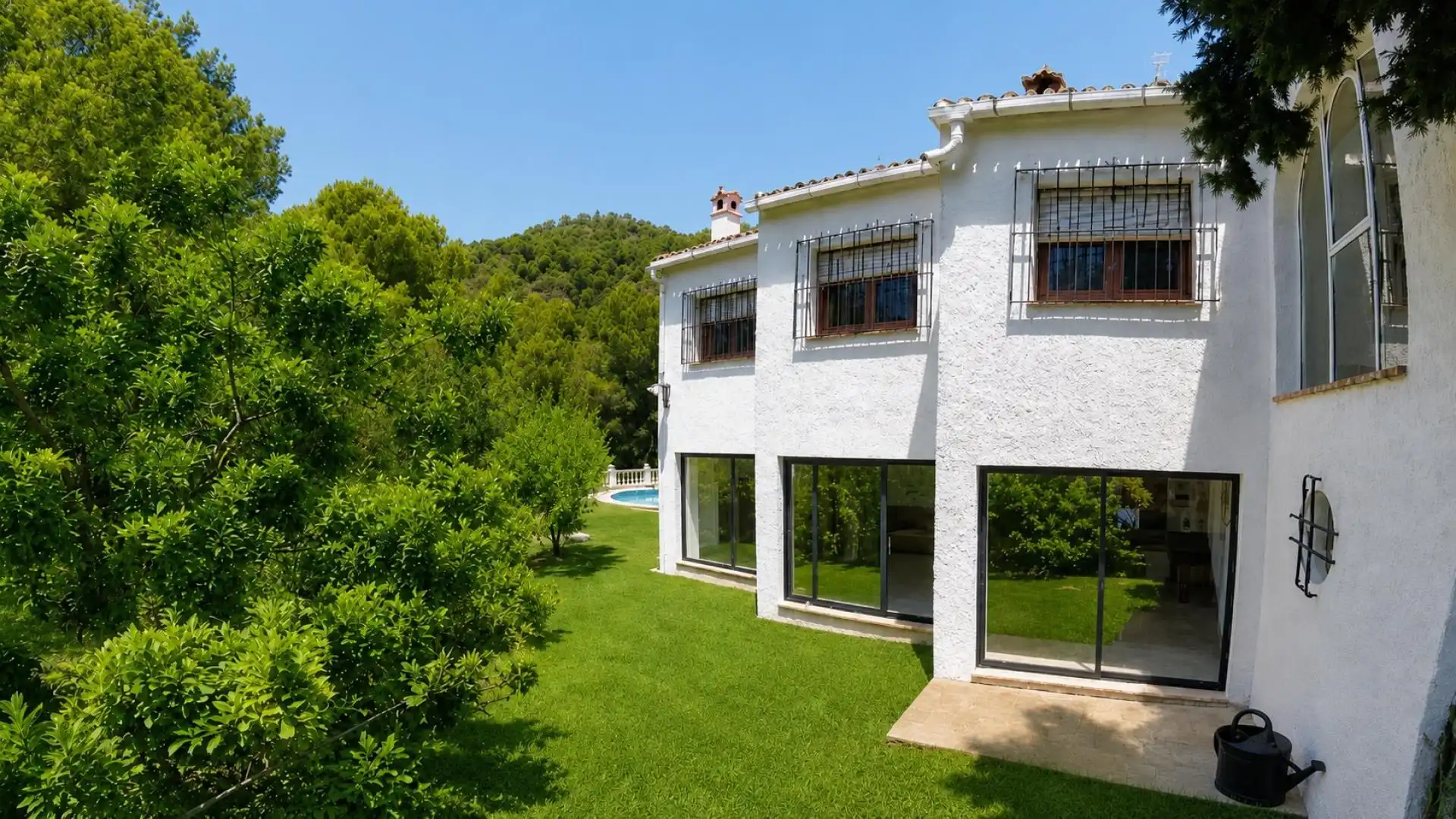 Jardín de Casa o chalet en venta en El Real de Gandia con Aire acondicionado, Terraza y Piscina