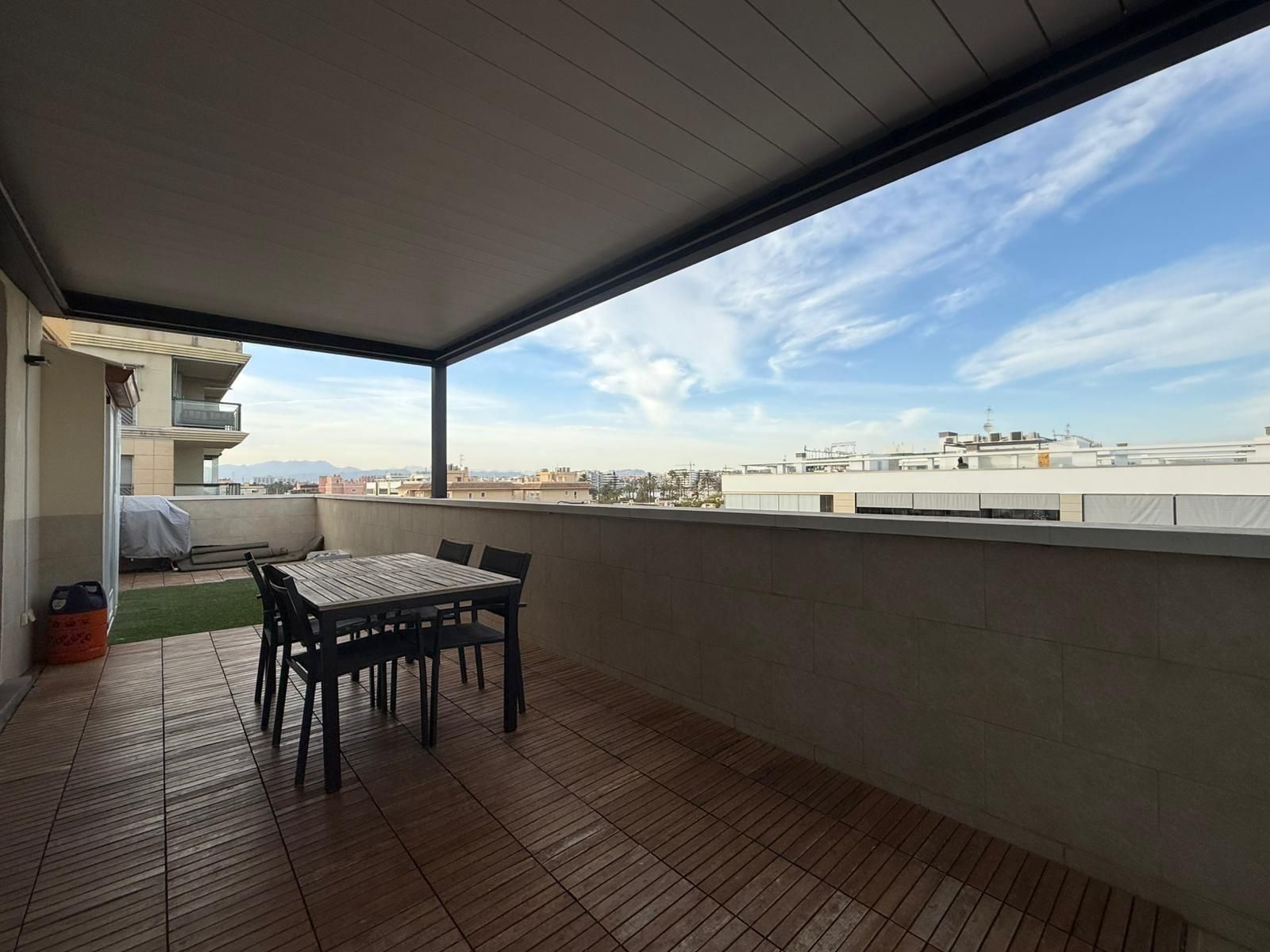 Terrace of Attic for sale in Elche / Elx  with Air Conditioner, Parquet flooring and Terrace