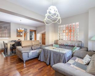 Living room of Single-family semi-detached for sale in Guadix  with Heating, Terrace and Storage room