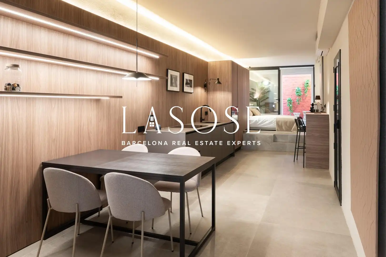 Sala d'estar de Apartament de lloguer en Barcelona amb Aire condicionat, Calefacció i Terrassa