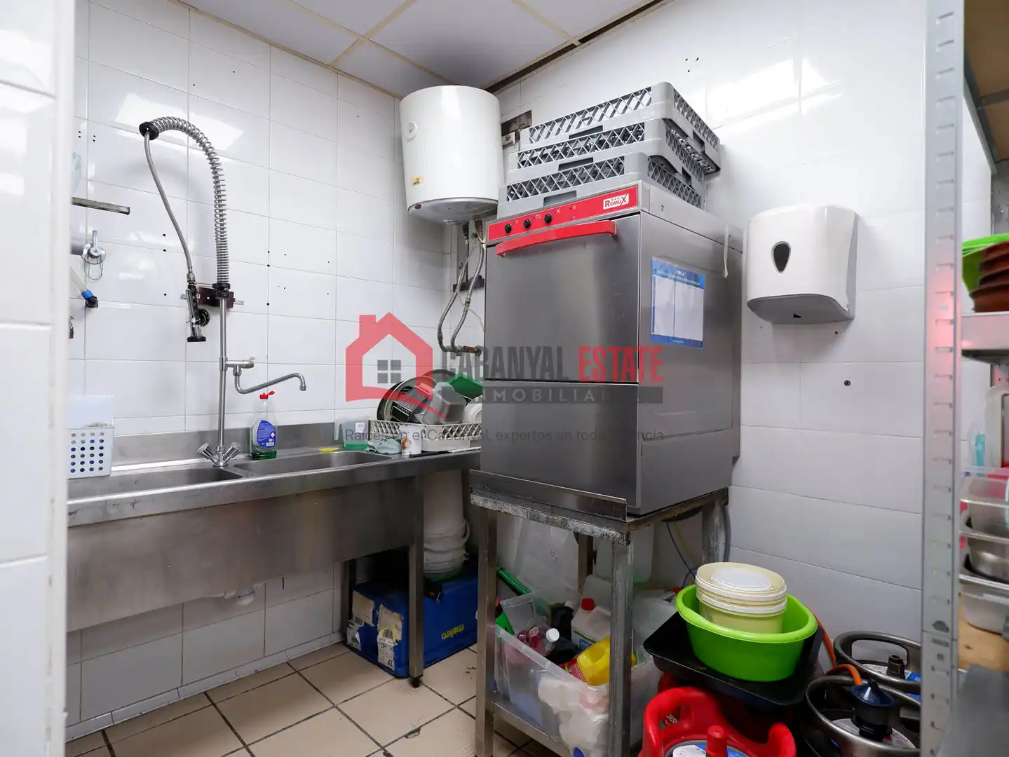 Cocina de Local de alquiler en Sagunto / Sagunt con Aire acondicionado y Amueblado