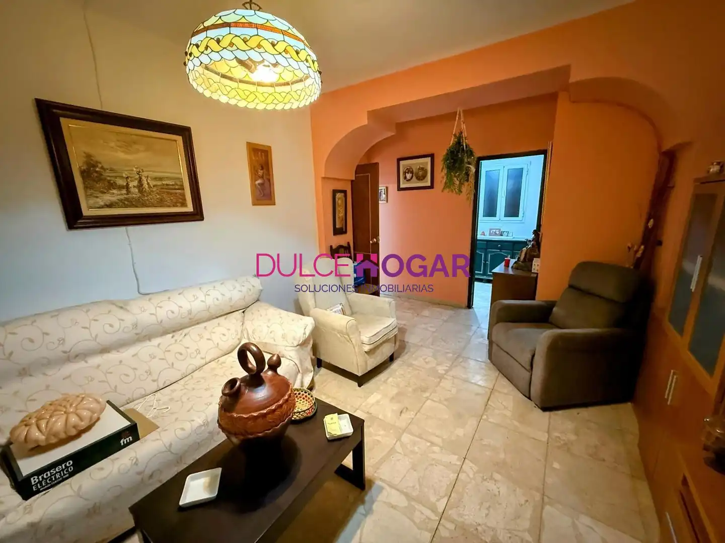 Sala de estar de Casa adosada en venta en Ronda con Terraza, Amueblado y Balcón
