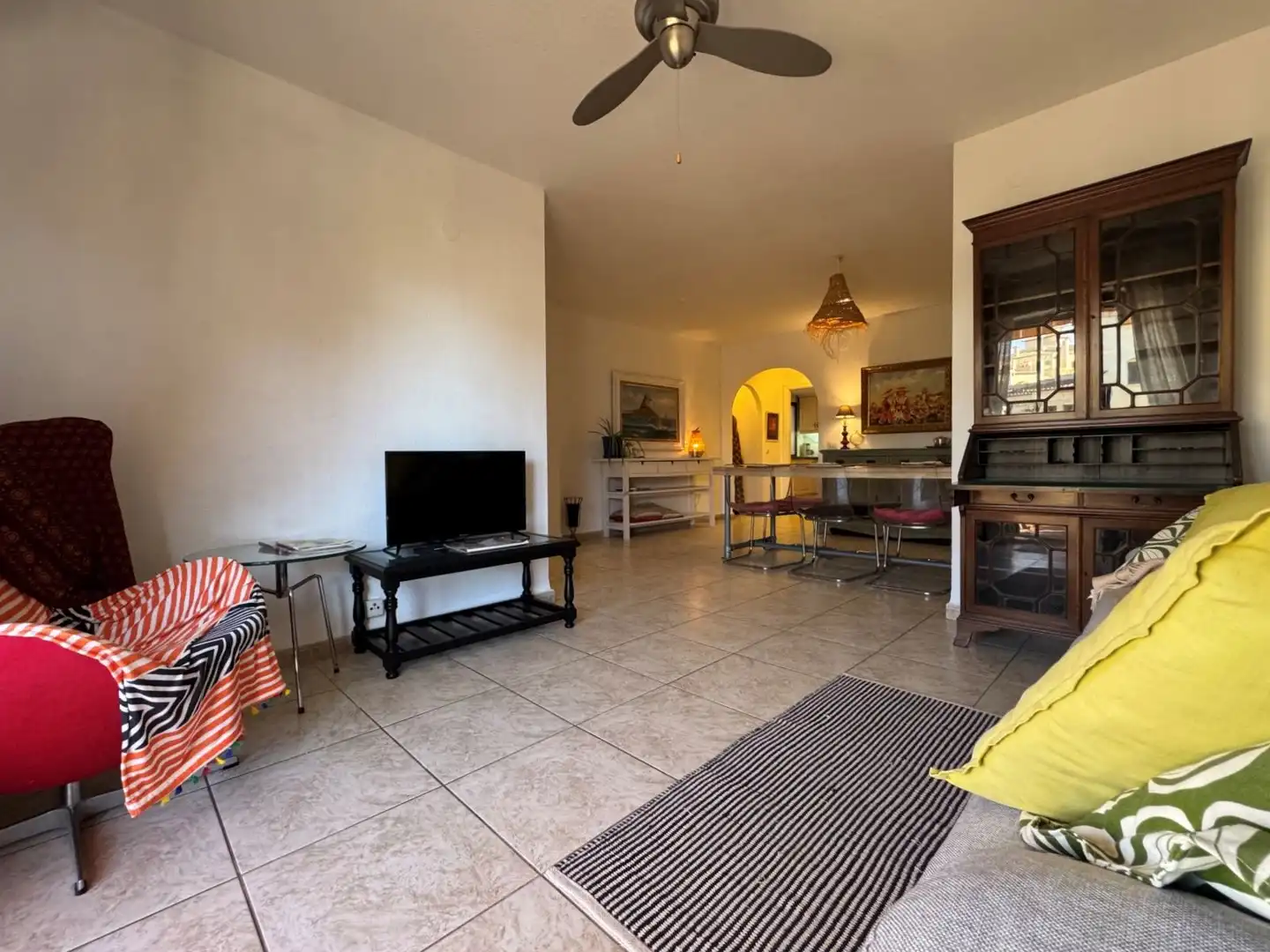 Sala d'estar de Apartament de lloguer en Centro ciudad
