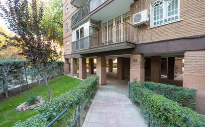 Exterior view of Flat for sale in  Madrid Capital  with Air Conditioner and Terrace