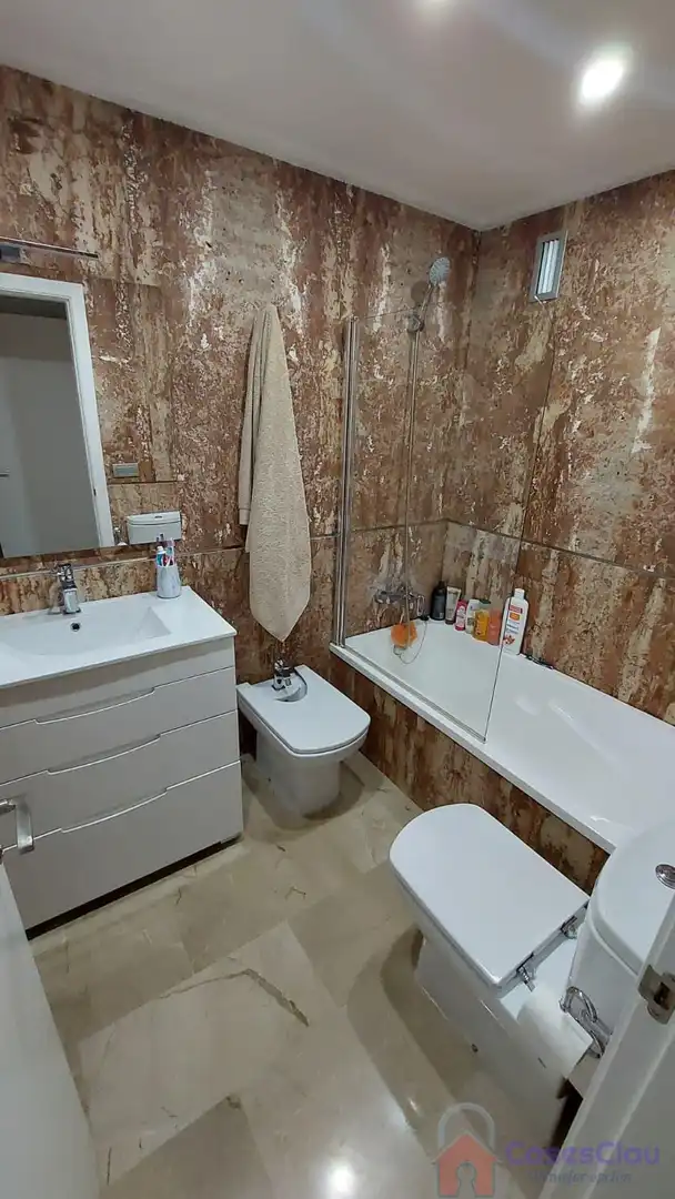 Baño de Apartamento en venta en Oropesa del Mar / Orpesa con Aire acondicionado, Calefacción y Terraza