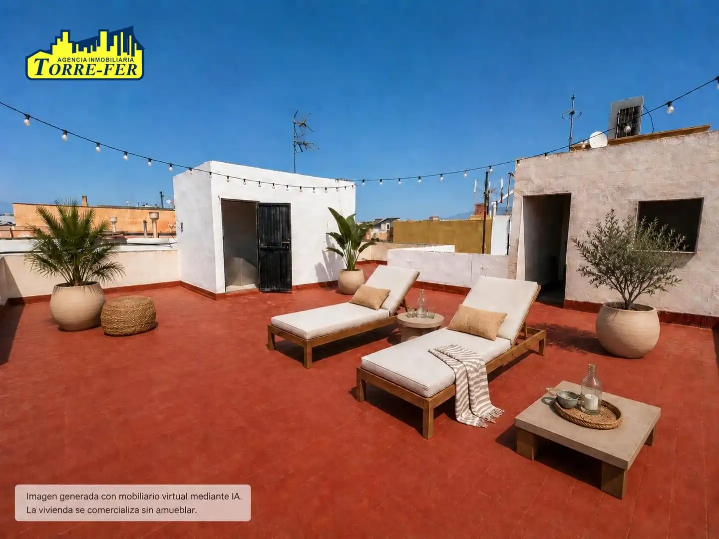 Terrace of Flat for sale in Almería  with Air Conditioner and Terrace