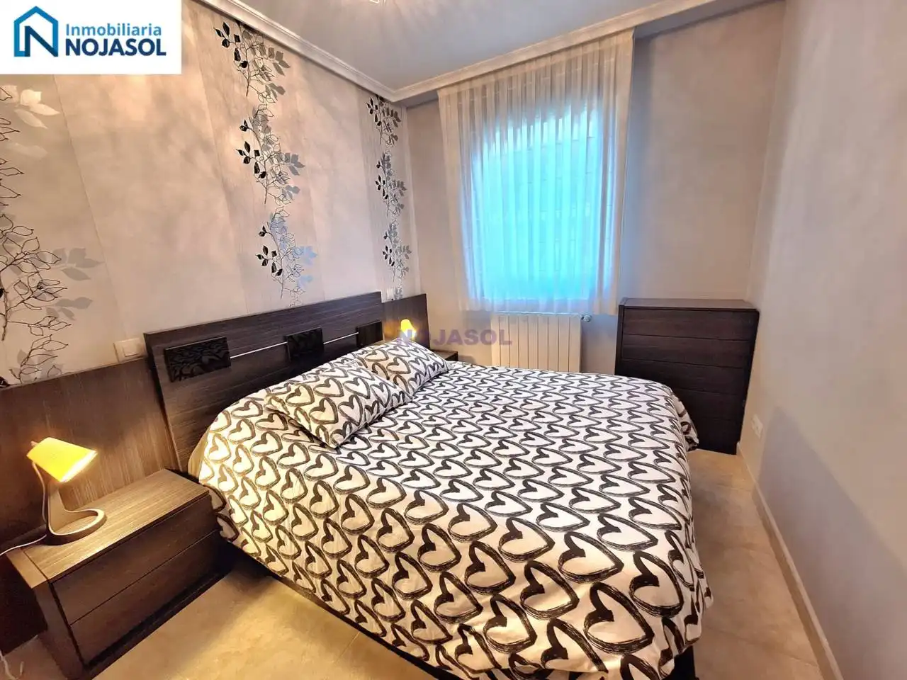 Schlafzimmer von Wohnungen zur Miete in Noja mit Heizung, Privatgarten und Terrasse