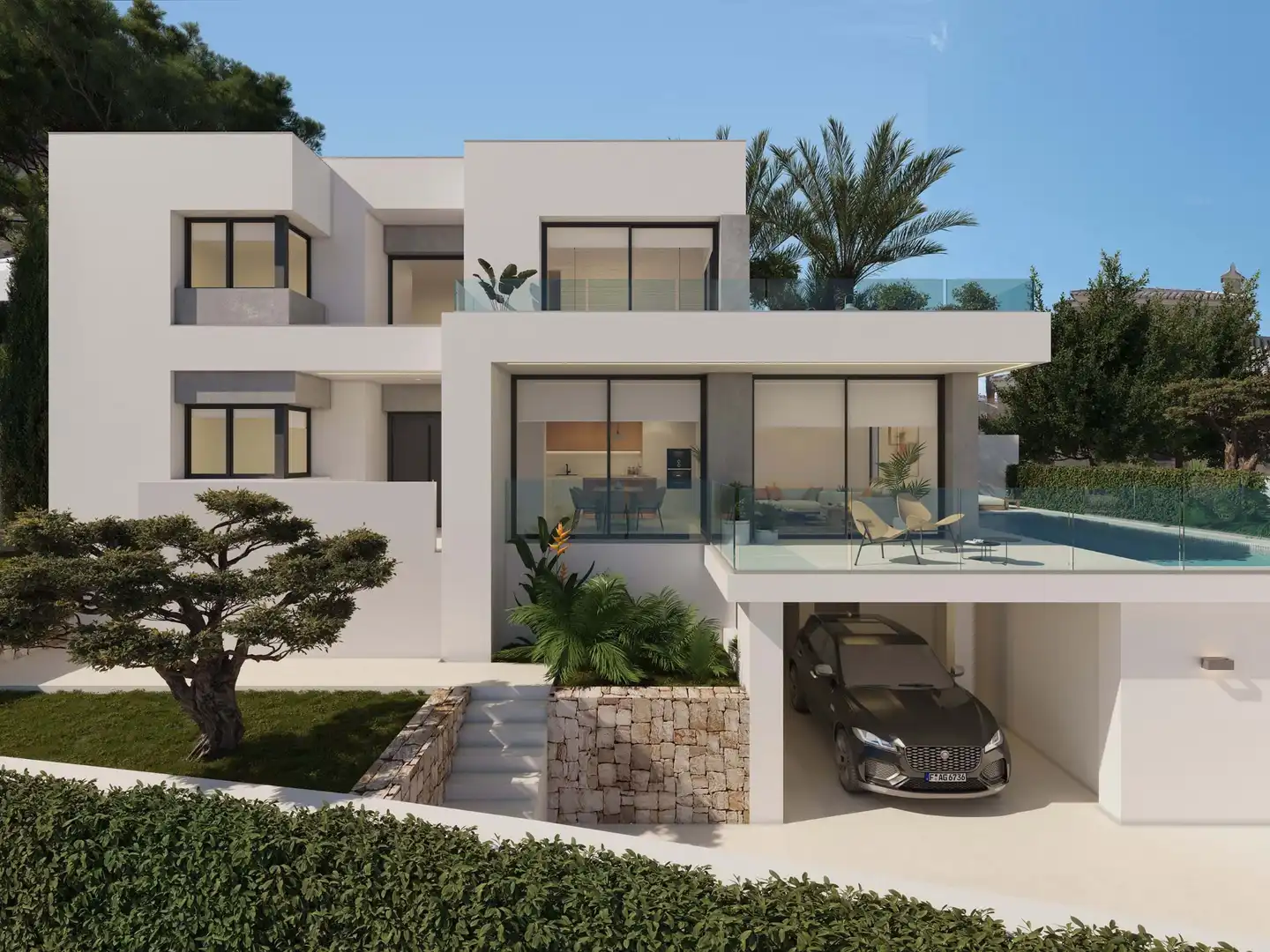 Neubau-Villa mit Pool zum Verkauf in Cumbre del Sol, imagen 2