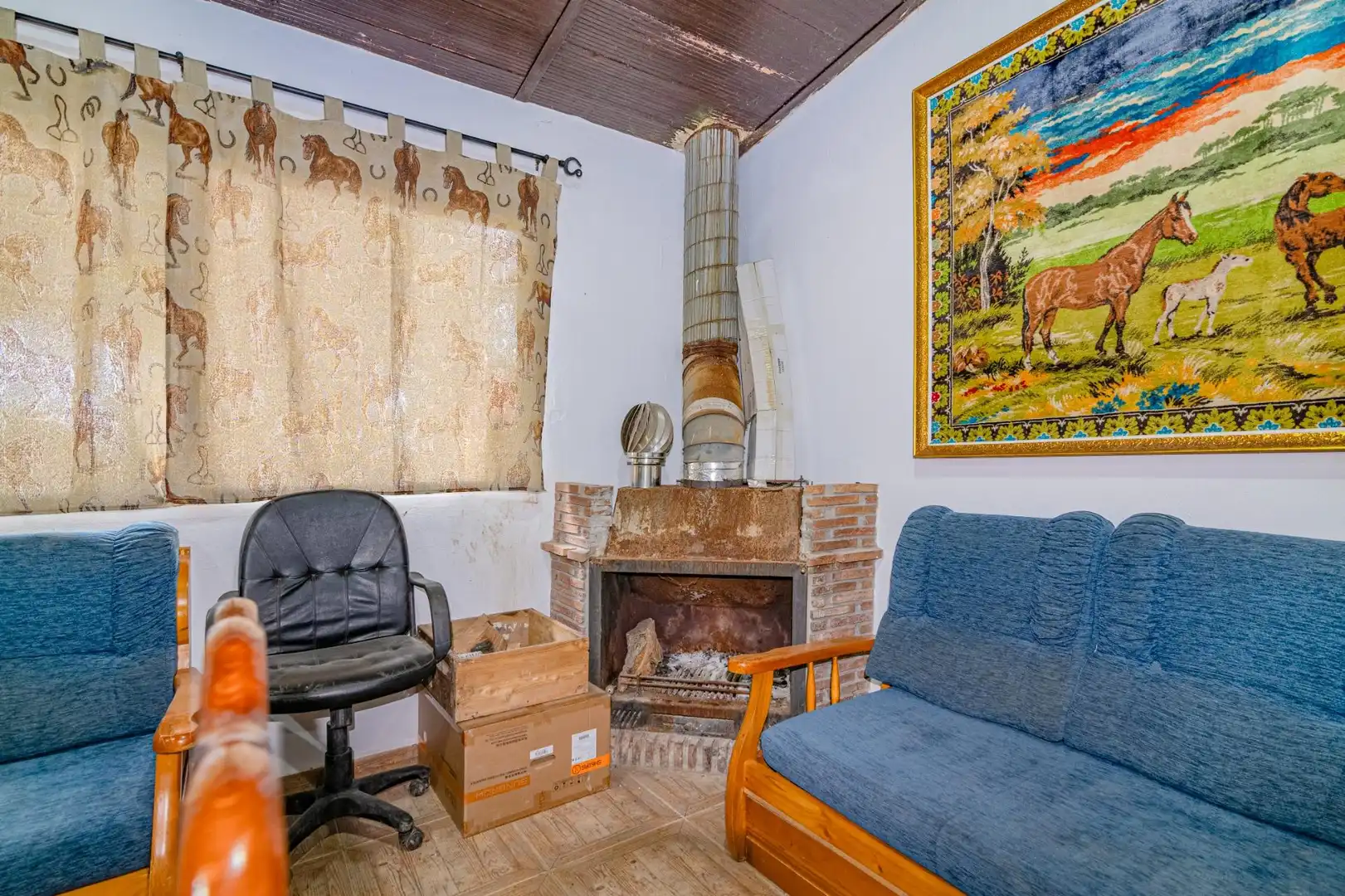 Sala de estar de Finca rústica en venta en La Zubia