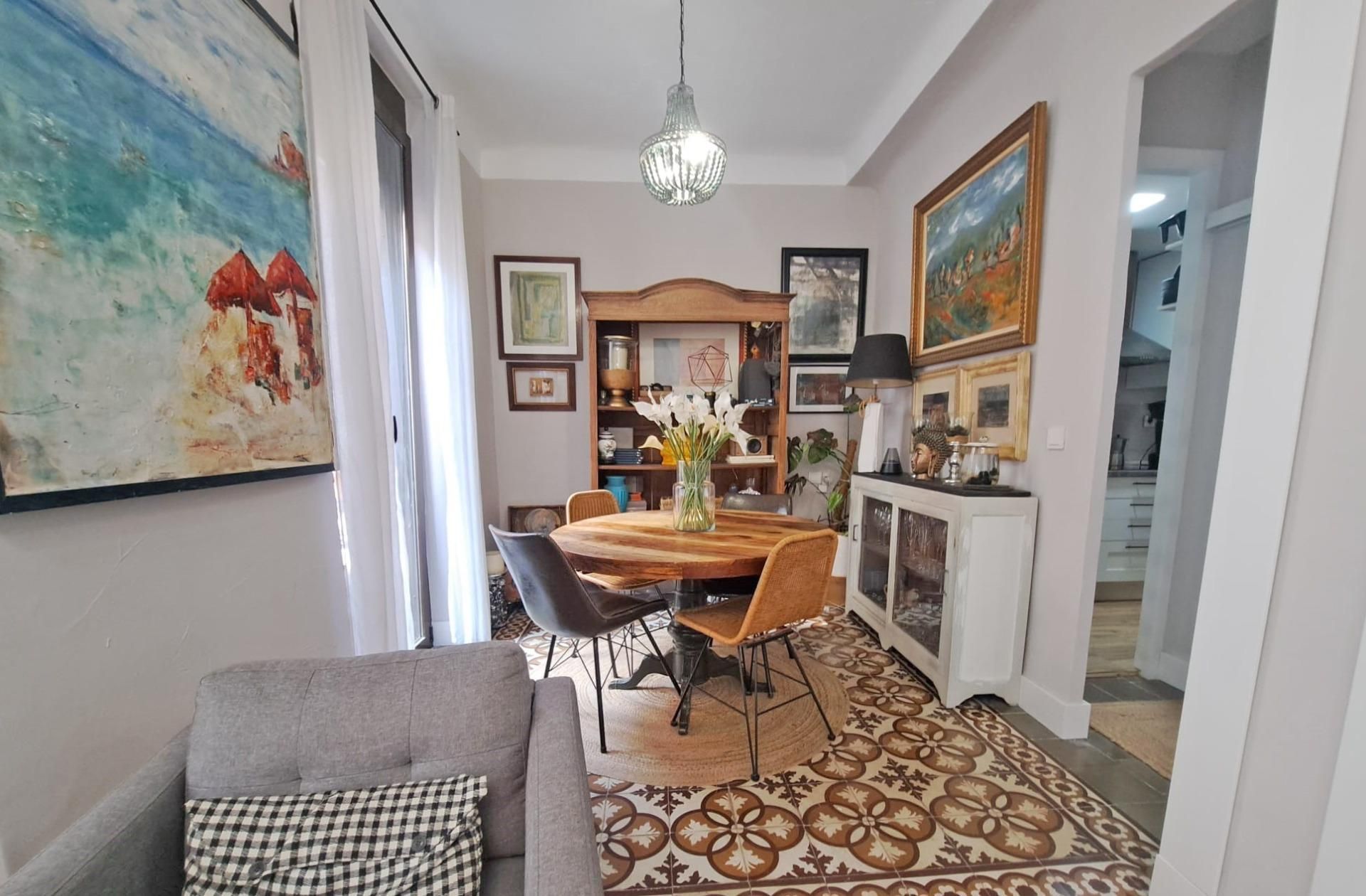 Dining room of Flat for sale in Alicante / Alacant  with Air Conditioner and Balcony