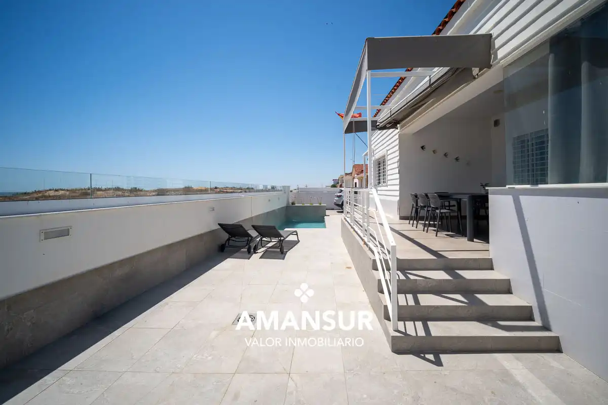 Terrassa de Casa o xalet en venda en Punta Umbría amb Aire condicionat, Calefacció i Terrassa