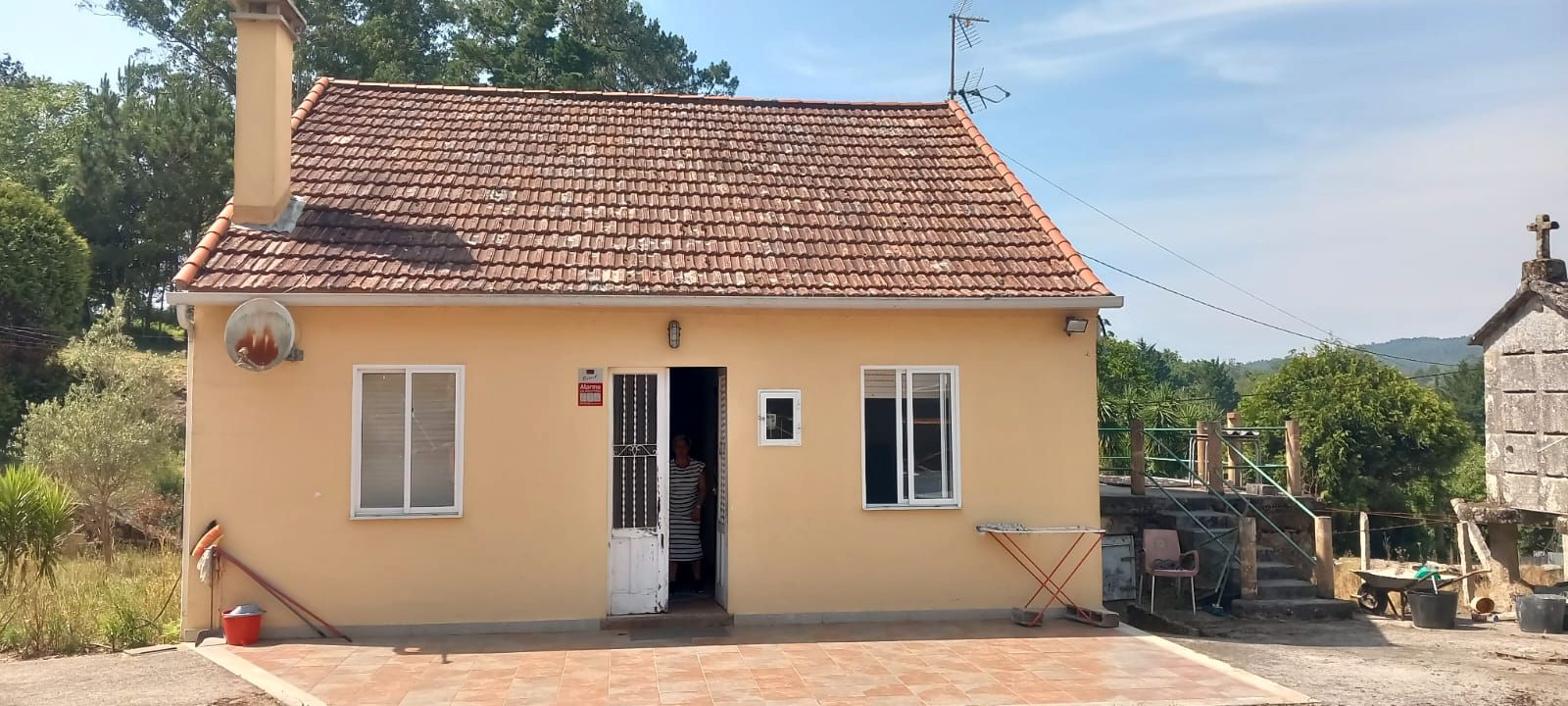 Vista exterior de Casa o xalet en venda en Cambados amb Traster, Moblat i Forn