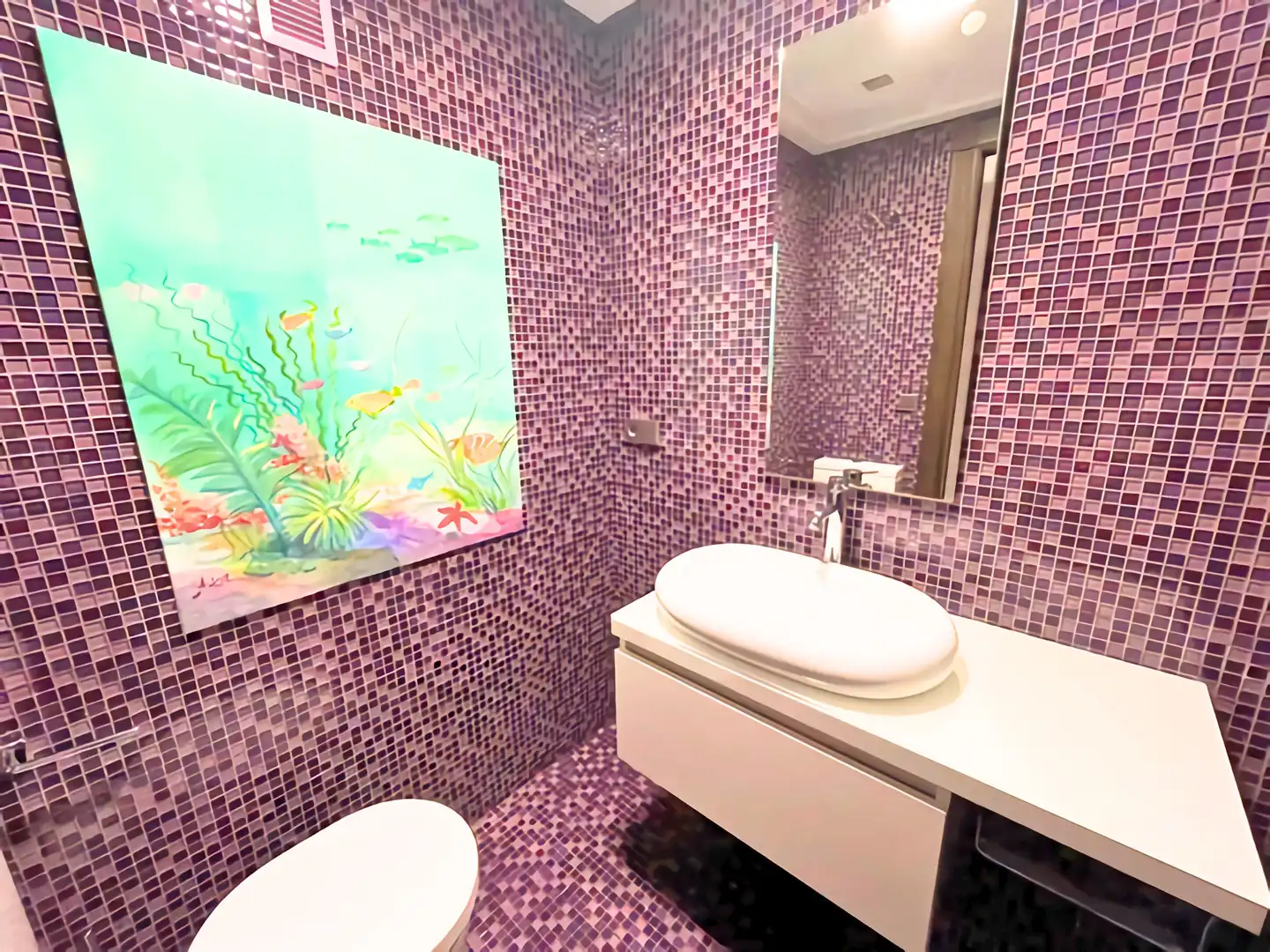 Badezimmer von Wohnung zum Verkauf in Valencia mit Klimaanlage, Heizung und Abstellraum