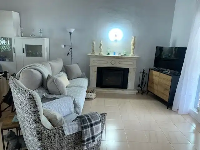 Sala de estar de Casa o chalet en venta en Dénia con Aire acondicionado, Calefacción y Jardín privado