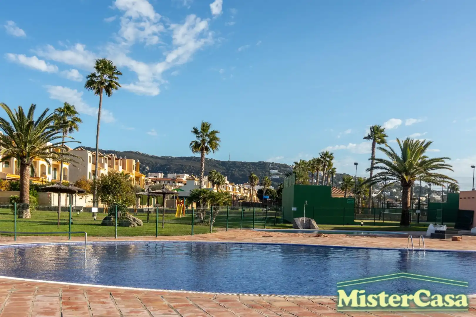 Swimming pool of Flat for sale in Atlanterra