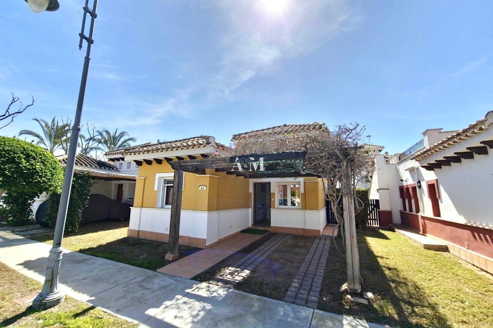 Vista exterior de Casa o xalet de lloguer en Torre-Pacheco amb Calefacció, Jardí privat i Terrassa