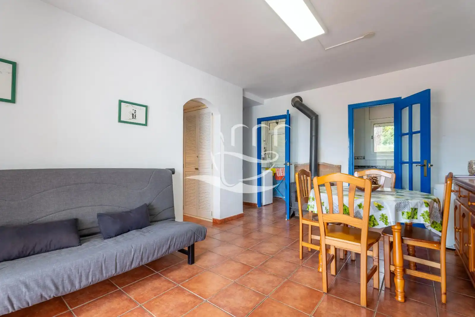 Sala de estar de Piso en venta en Palafrugell con Calefacción y Terraza