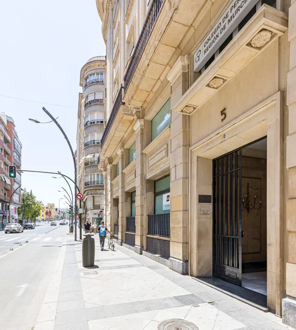 Vista exterior de Pis en venda en Murcia amb Parquet, Traster i Balcó