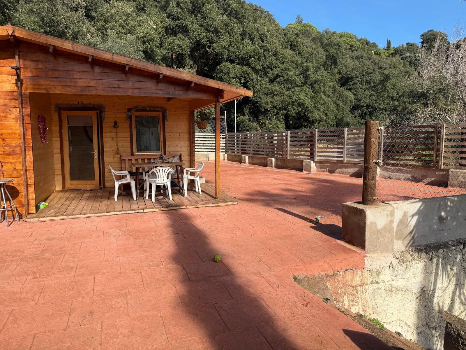 Terraza de Casa o chalet en venta en Pineda de Mar con Jardín privado