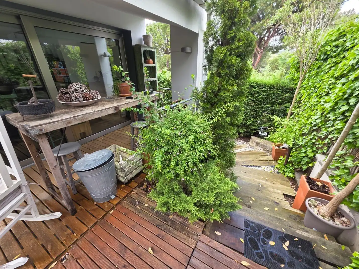 Terrassa de Casa o xalet en venda en Castellolí amb Calefacció, Jardí privat i Terrassa