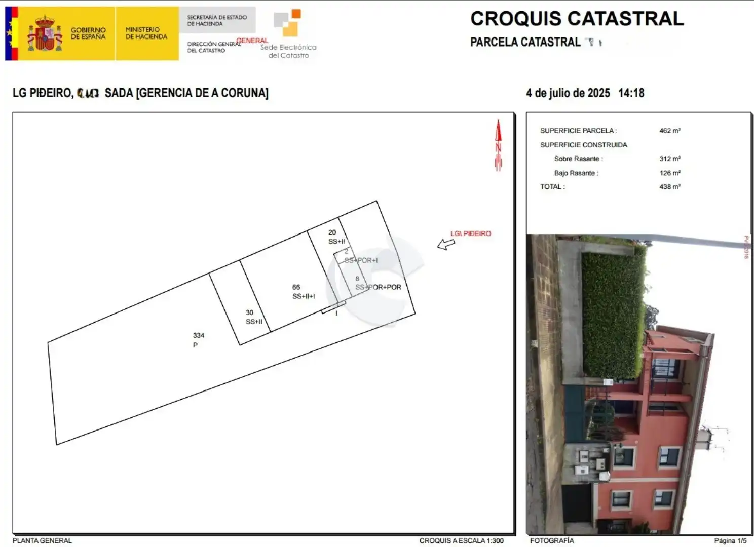 Casa adosada en venta en PIÑEIRO , Sada (A Coruña)