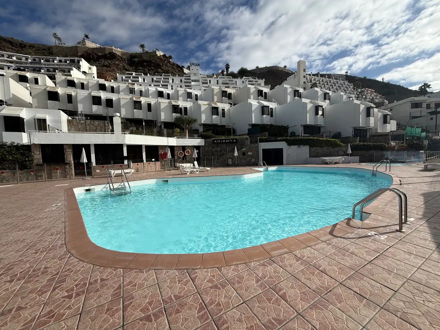 Piscina de Casa adosada en venda en Mogán amb Jardí privat, Terrassa i Traster