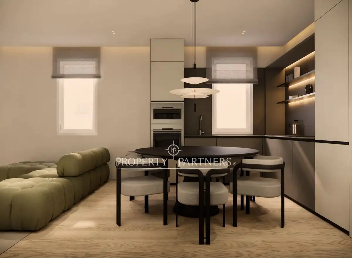 Sala de estar de Apartamento en venta en Chamberí