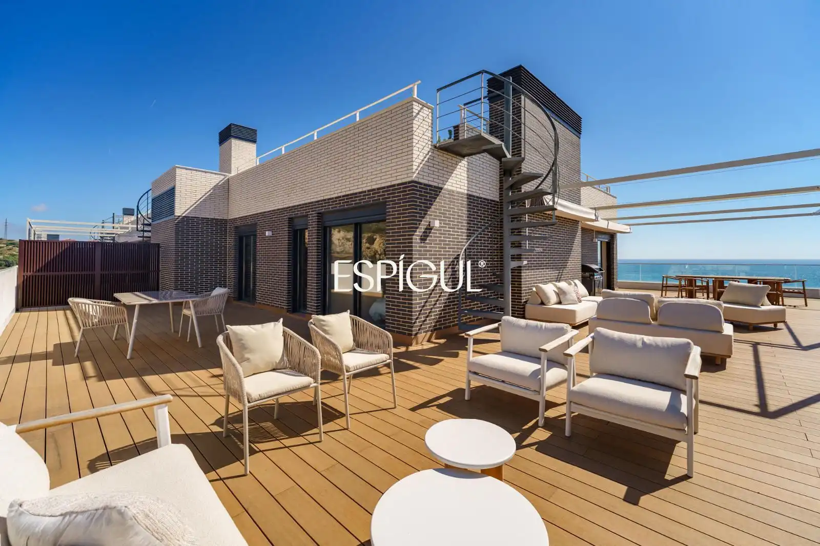 Terraza de Ático en venta en Montgat con Aire acondicionado, Calefacción y Parquet