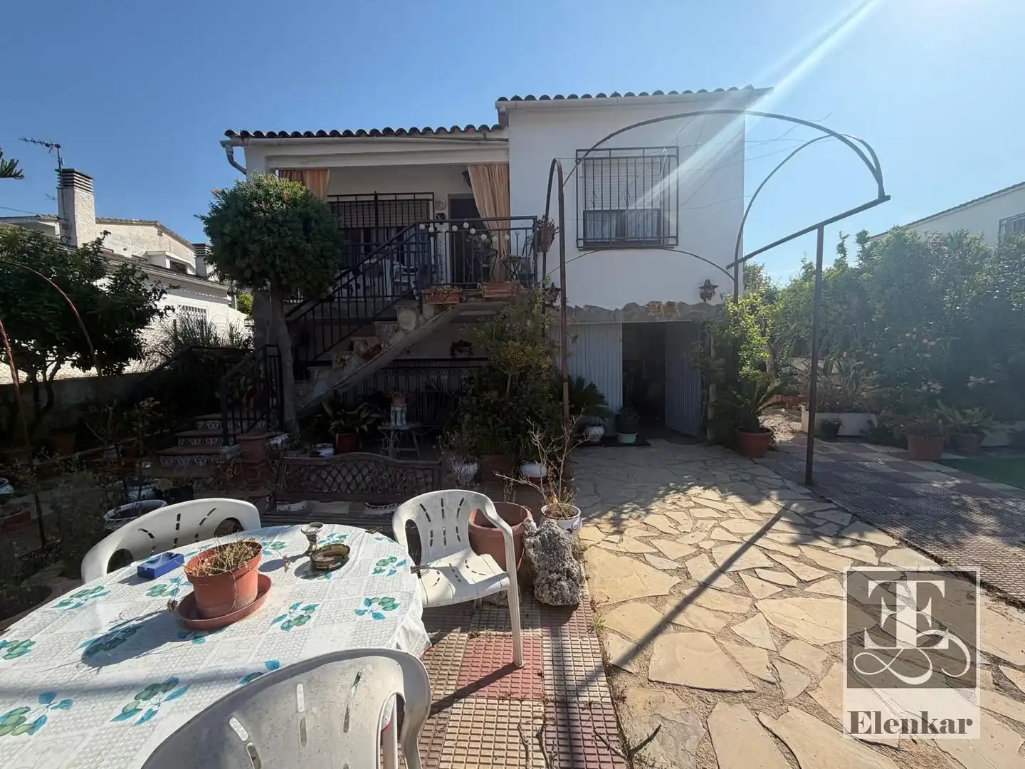 Vista exterior de Casa o xalet en venda en Calafell amb Calefacció, Jardí privat i Terrassa
