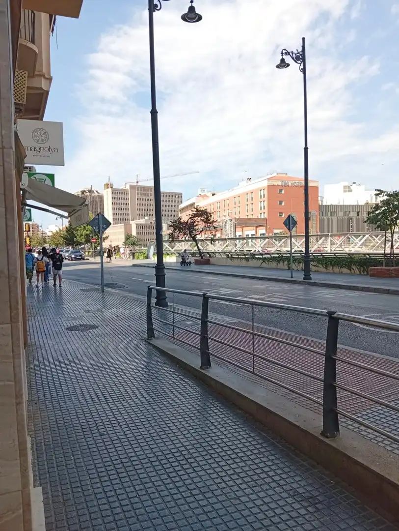 Exterior view of Flat for rent in Málaga  with Air Conditioner and Furnished