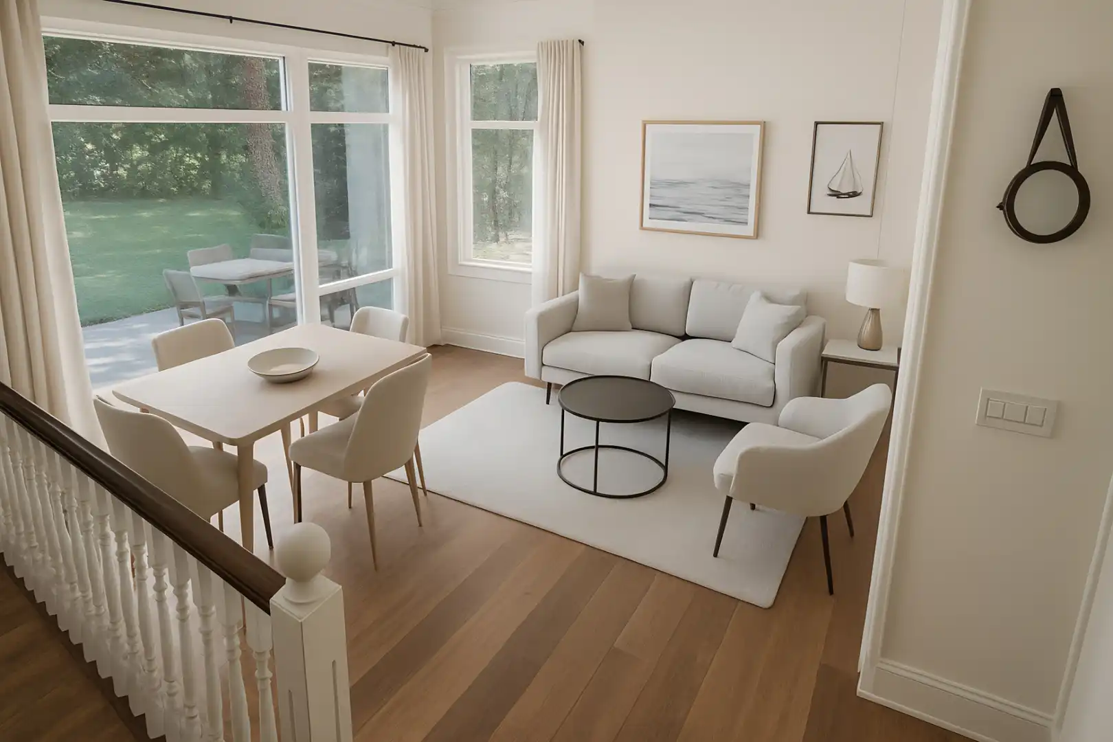 Sala d'estar de Casa o xalet en venda en Plentzia amb Calefacció, Jardí privat i Parquet