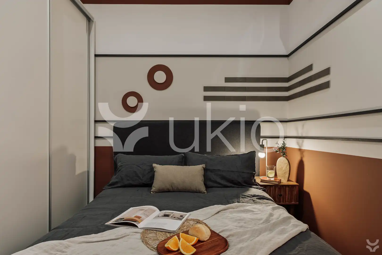Habitación de Apartamento de alquiler en Barcelona con Aire acondicionado, Calefacción y Amueblado