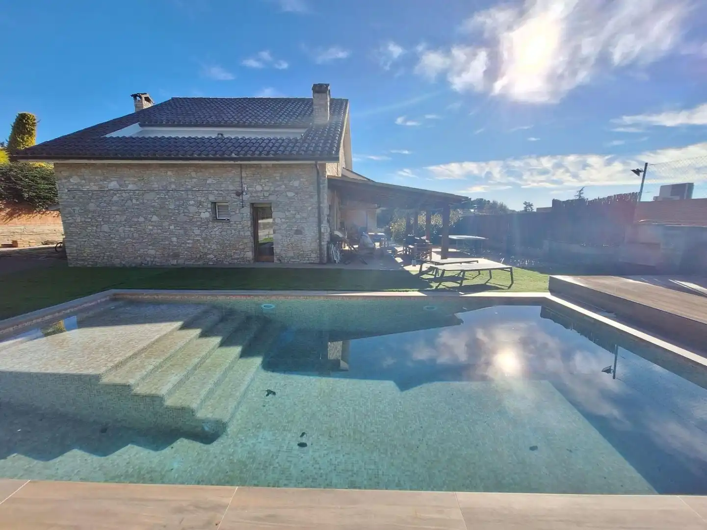 Piscina de Casa o chalet en venta en Igualada con Aire acondicionado, Calefacción y Terraza