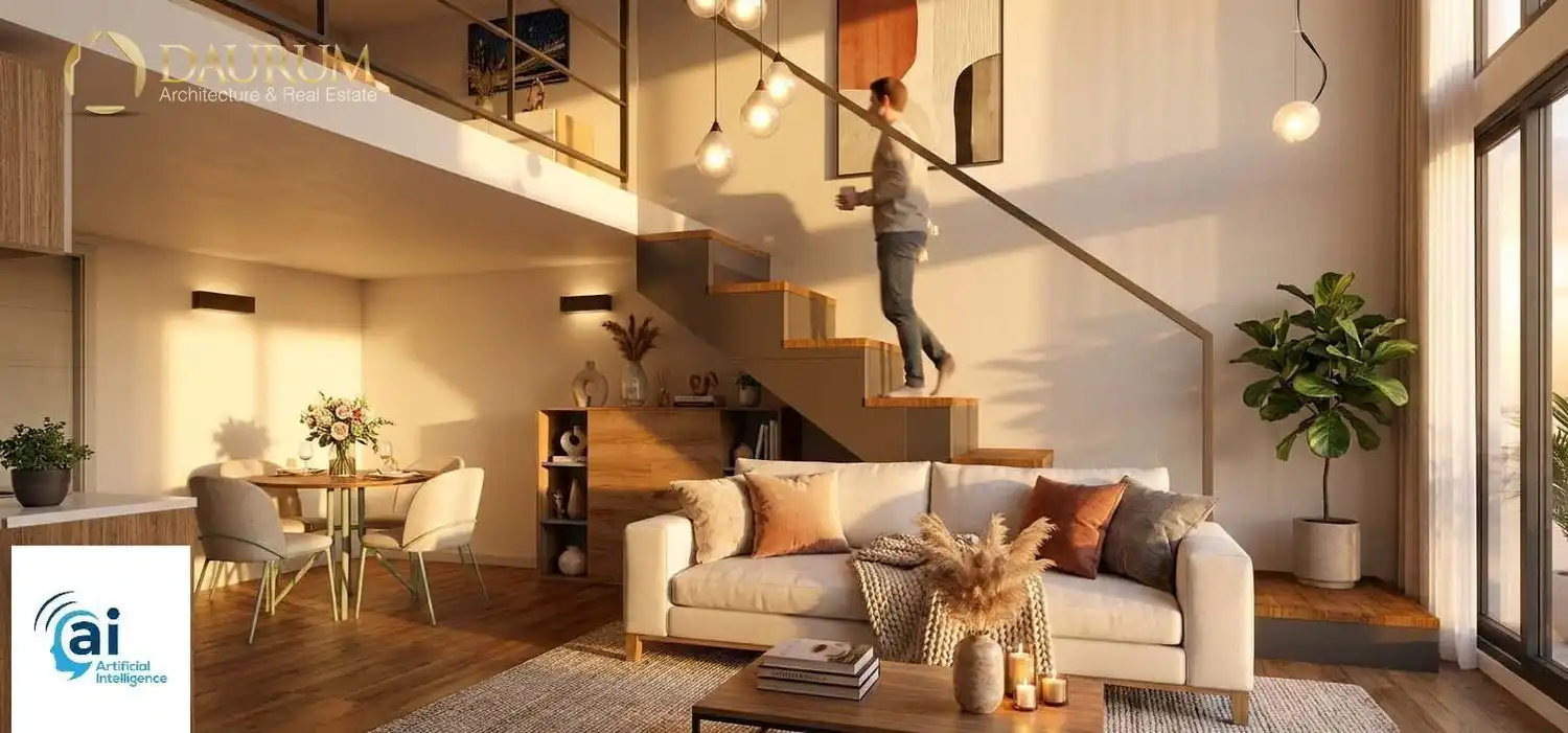Sala de estar de Dúplex en venta en Madrid con Aire acondicionado y Calefacción