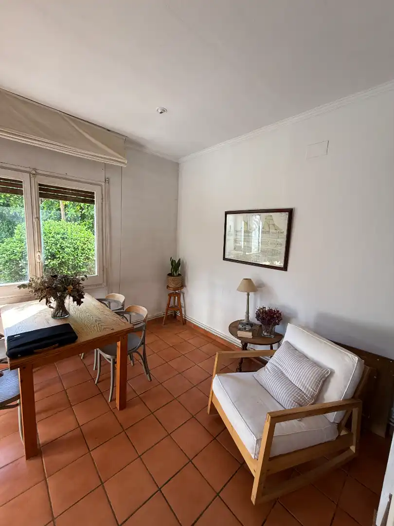 Wohnzimmer von Haus oder Chalet zum Verkauf in Sant Cugat del Vallès mit Privatgarten und Abstellraum
