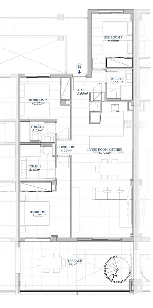 Ático con piscina en venta en La Capellanía - El Higuerón, imagen 12