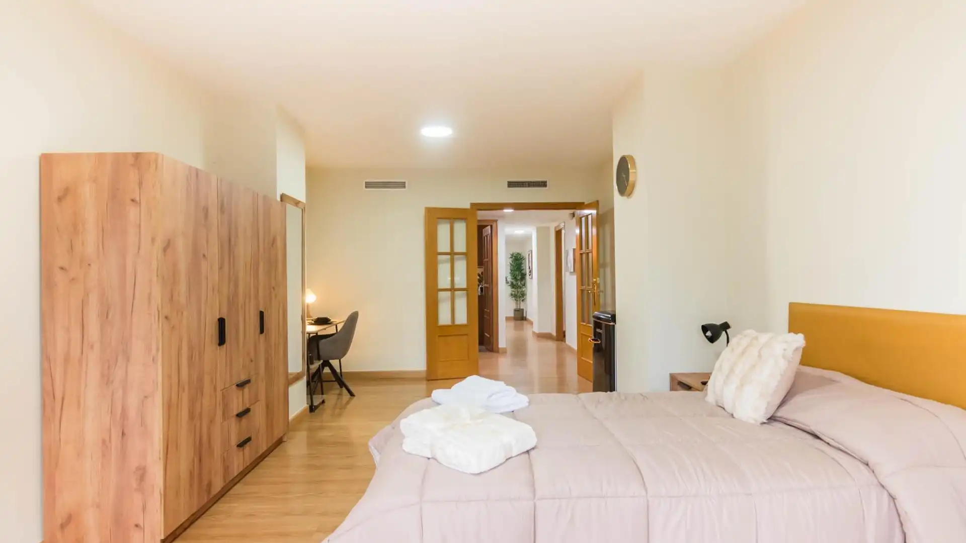 Habitación de Piso para compartir en  Murcia Capital con Aire acondicionado, Terraza y Balcón