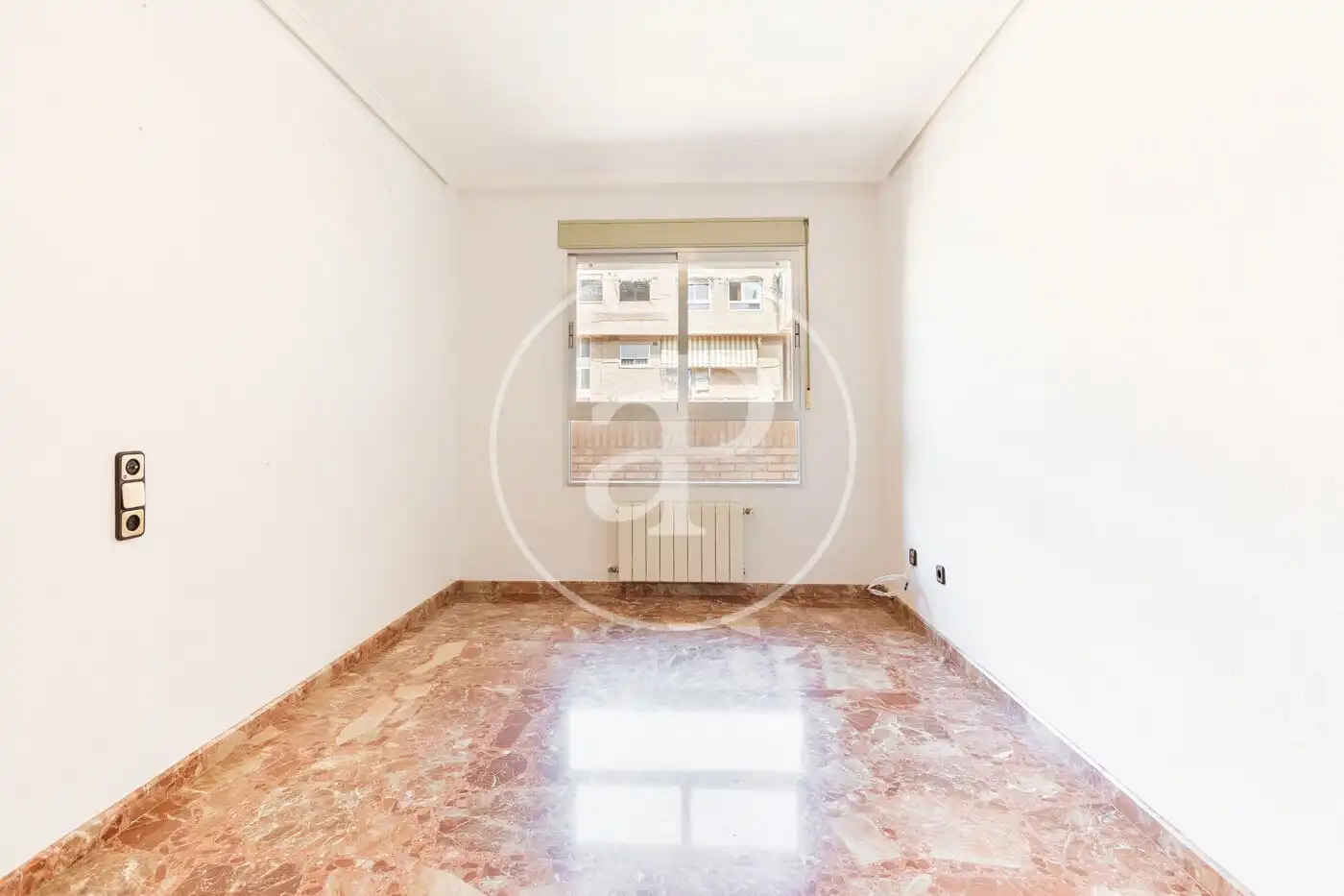 Bedroom of Flat for rent in Valencia  with Air Conditioner, Heating and Furnished