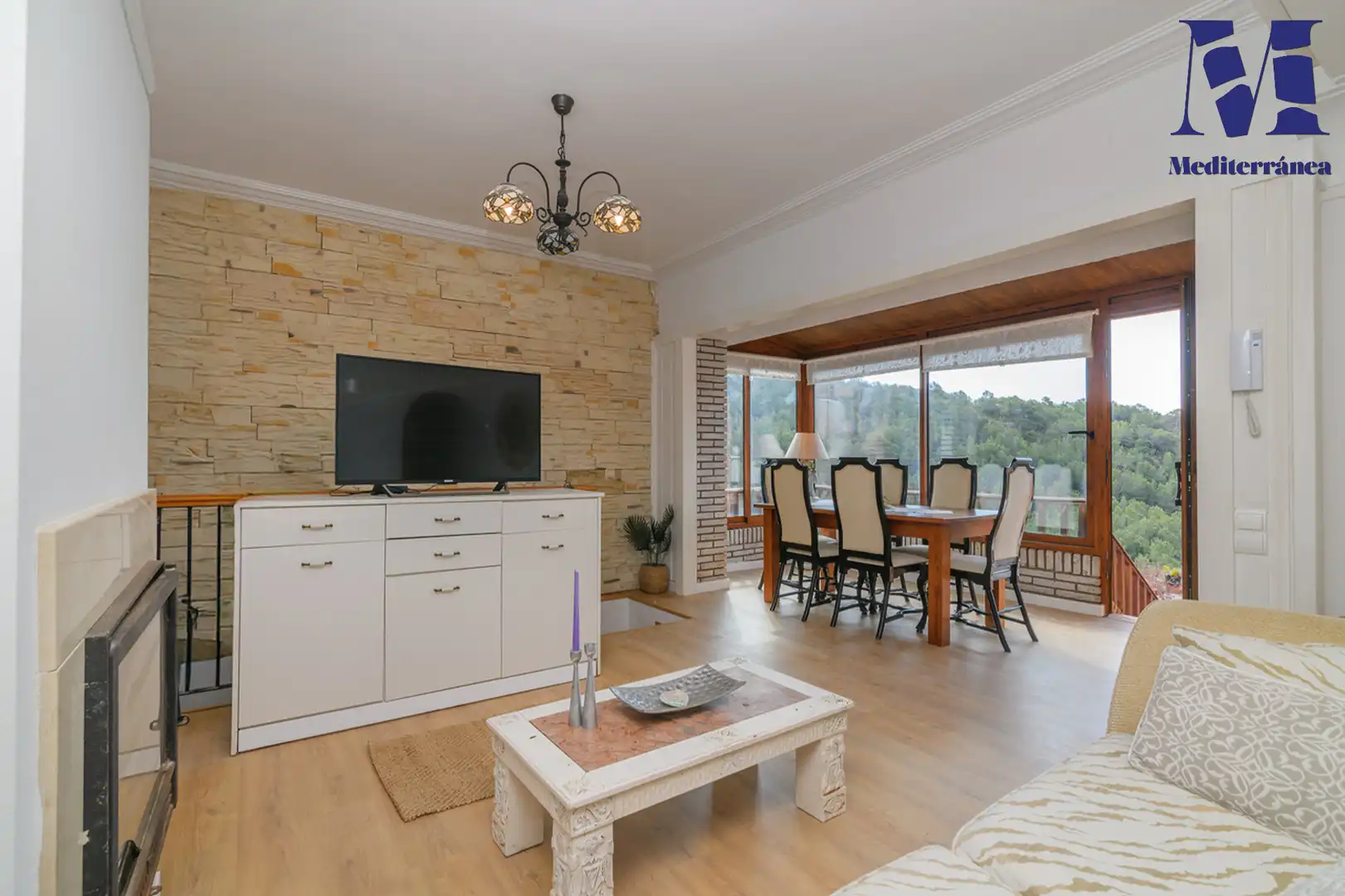 Living room of Houses for sale in Castelldefels  with Air Conditioner, Heating and Private garden