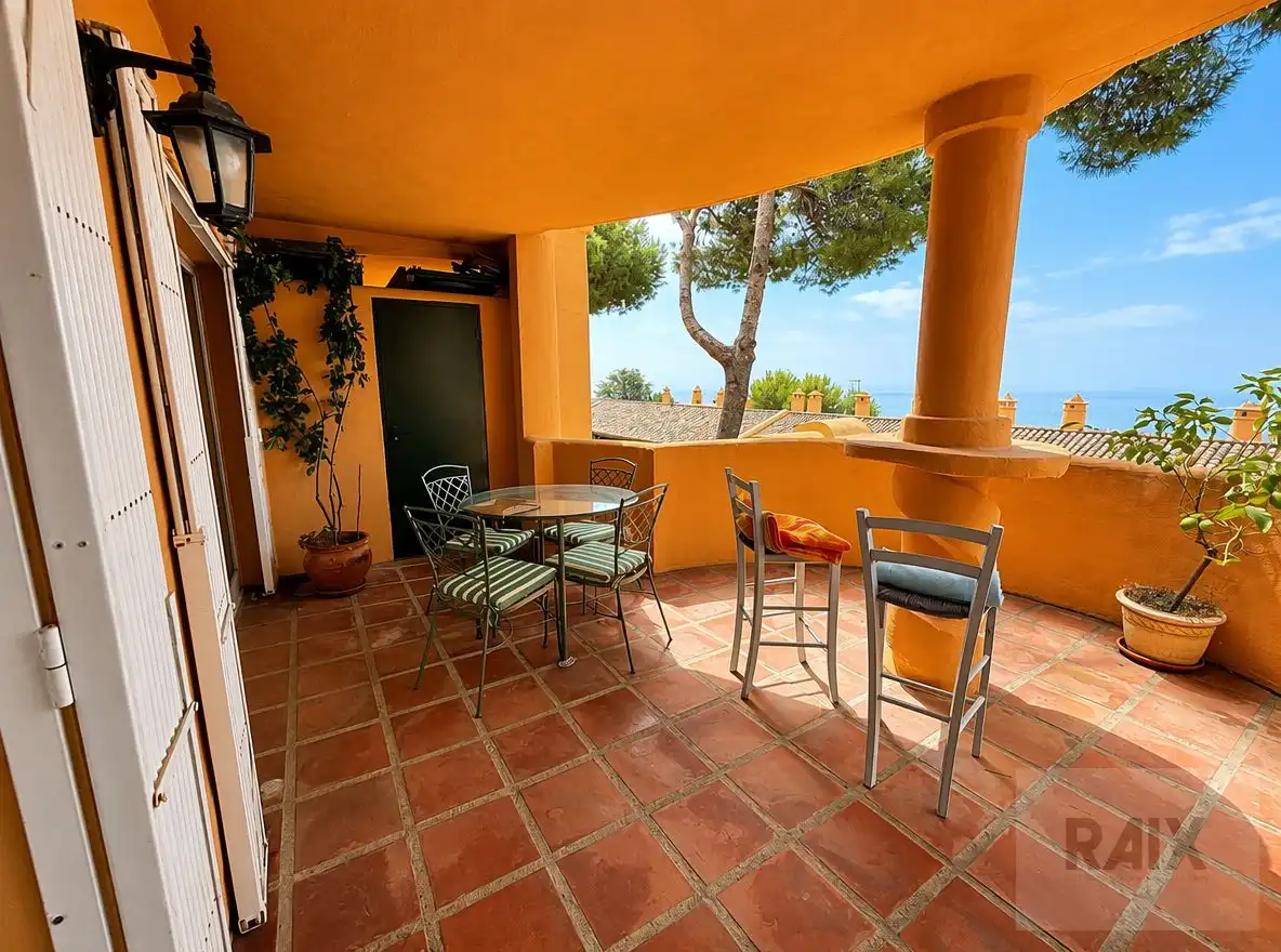 Terraza de Piso en venta en Mijas con Calefacción, Terraza y Trastero