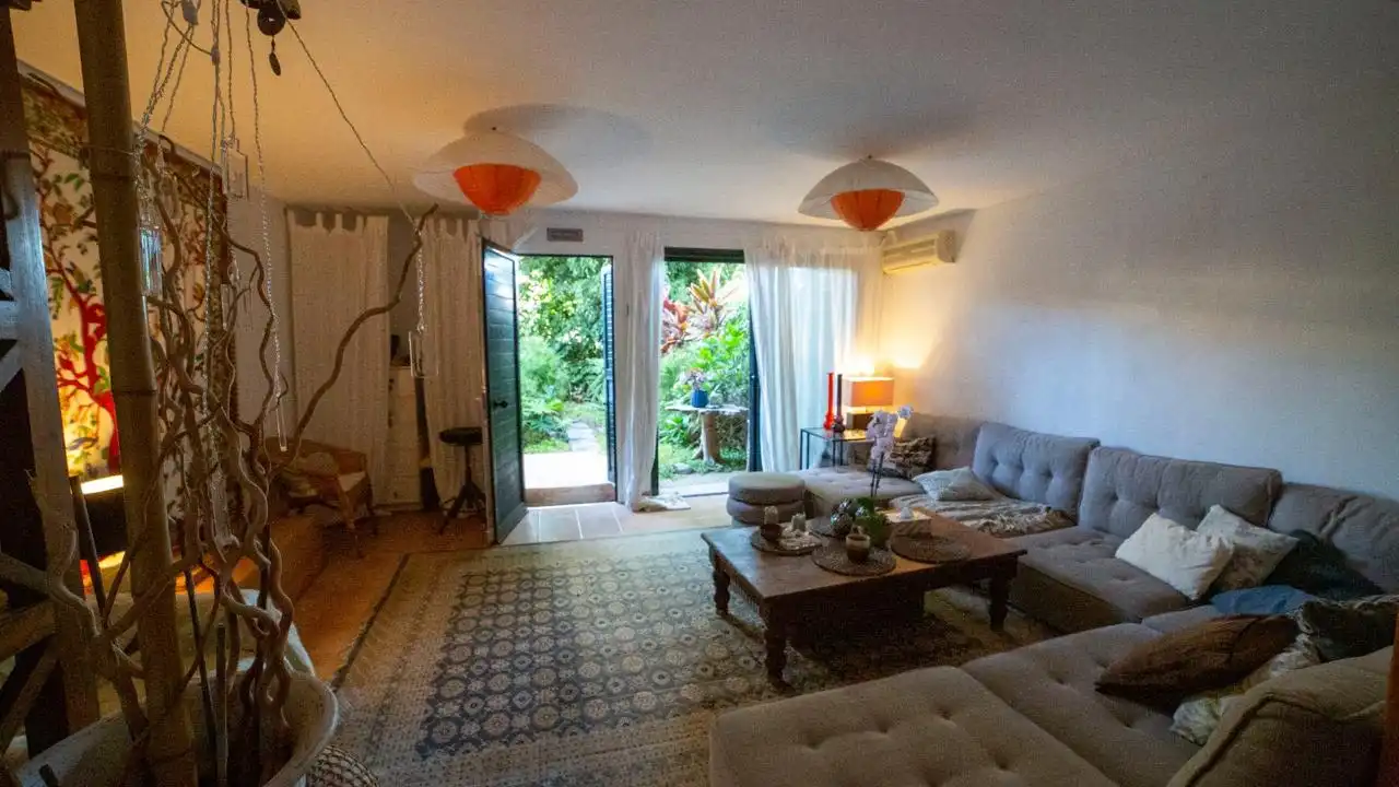 Sala d'estar de Casa adosada de lloguer en Adeje amb Jardí privat, Terrassa i Moblat