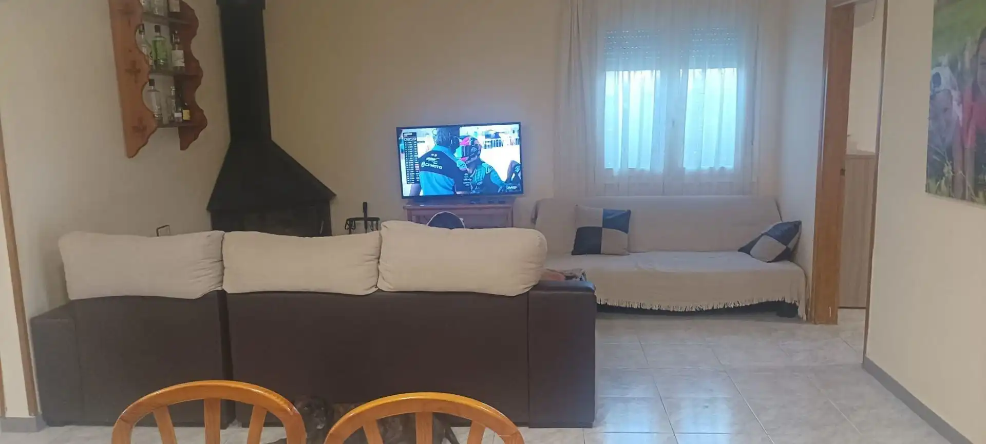 Sala de estar de Casa o chalet en venta en Rosselló con Jardín privado y Piscina