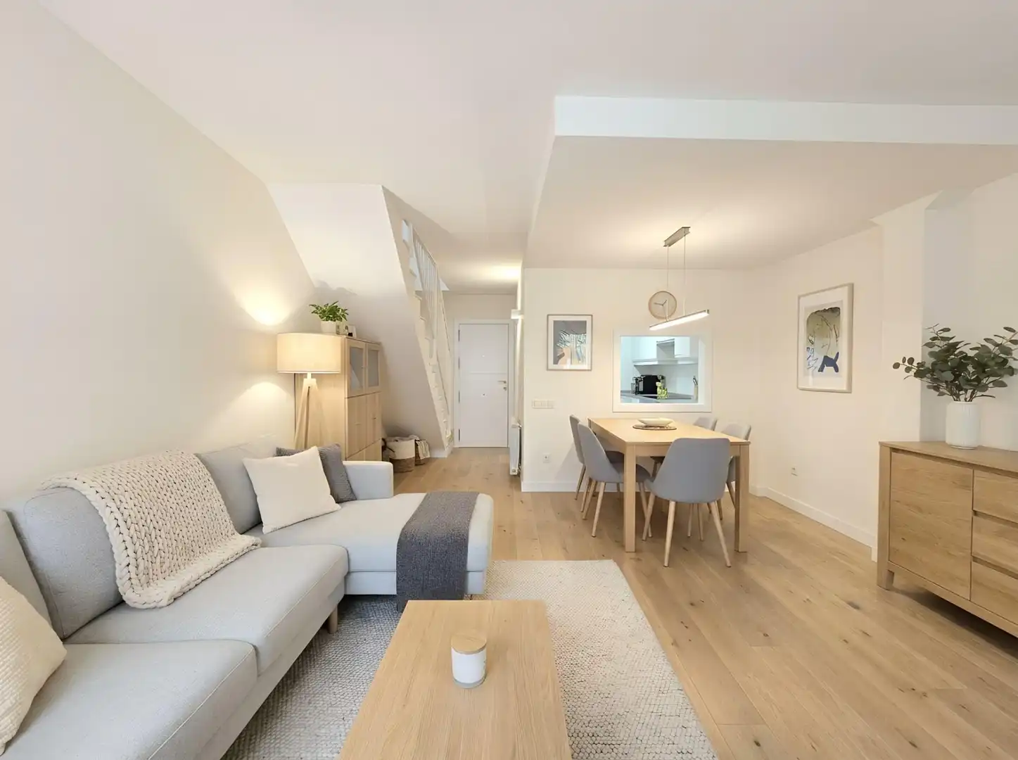 Sala d'estar de Casa o xalet en venda en Barcelona amb Aire condicionat, Calefacció i Terrassa