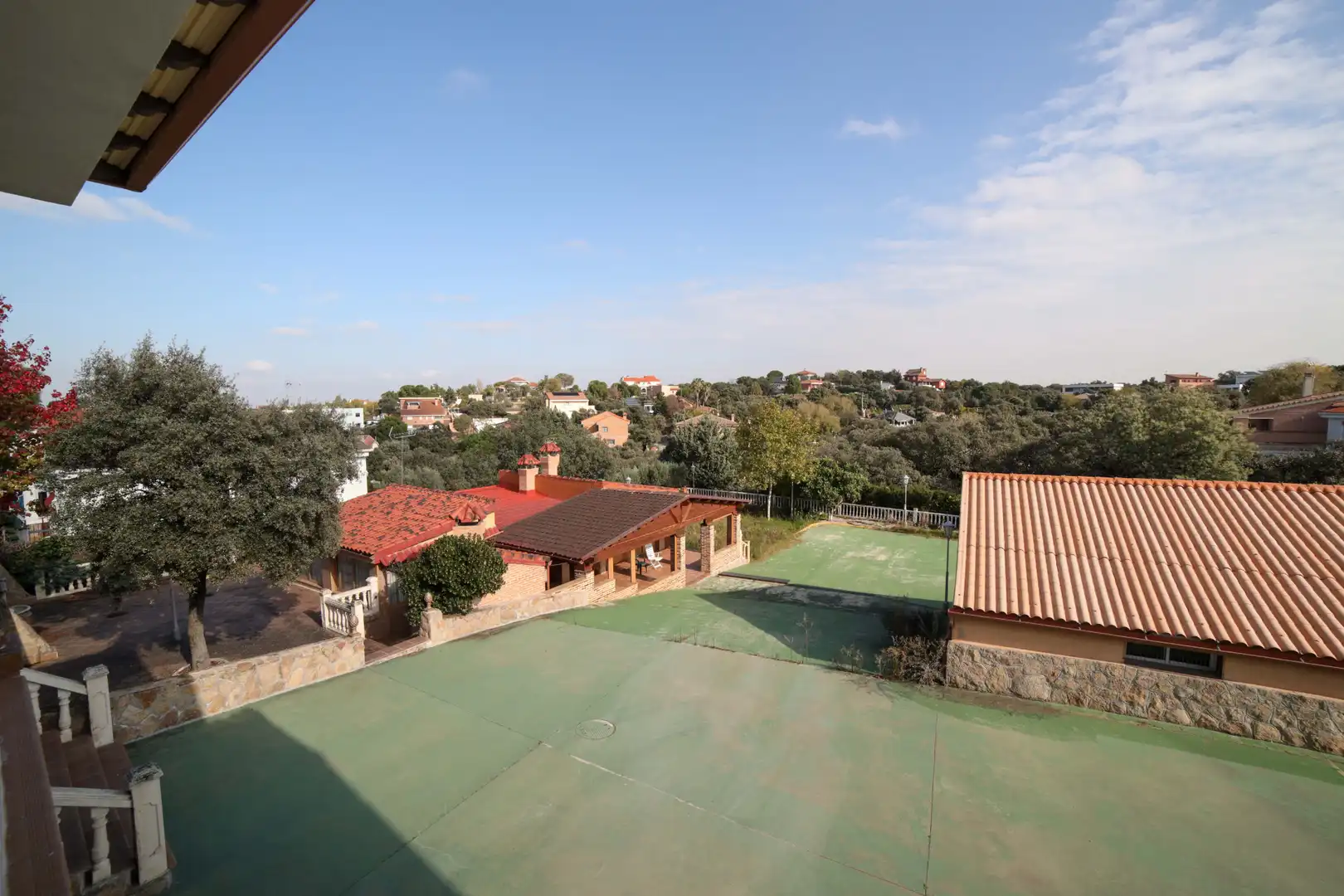 Terrassa de Casa o xalet en venda en Arroyomolinos (Madrid) amb Aire condicionat, Calefacció i Jardí privat