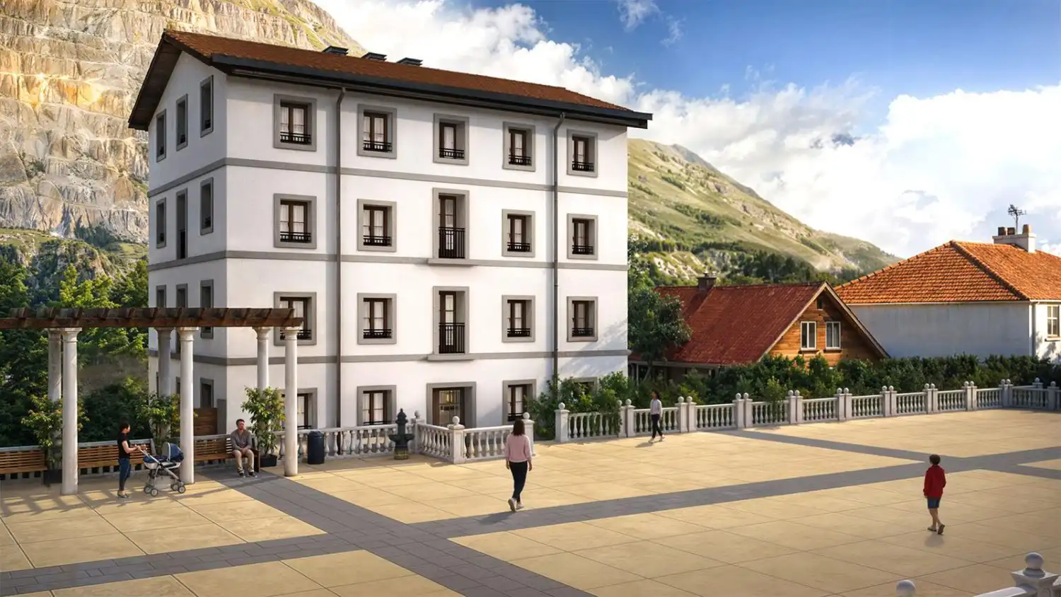 Exterior view of Flat for sale in Castro-Urdiales  with Heating, Terrace and Storage room