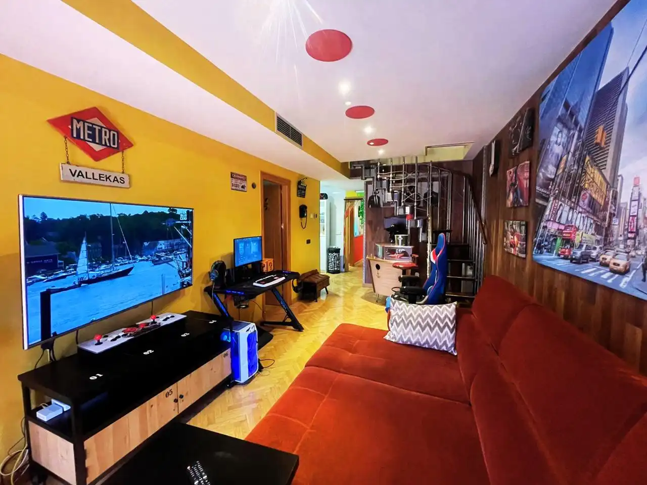 Sala d'estar de Dúplex en venda en Madrid amb Aire condicionat, Calefacció i Terrassa