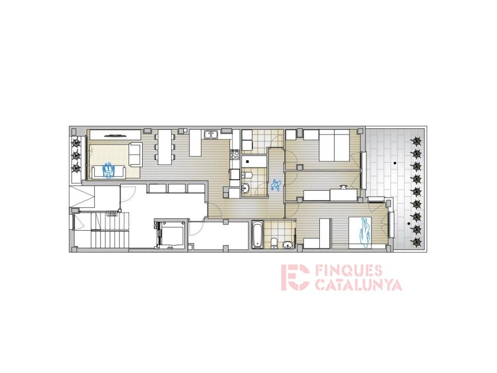 Planta baixa en venda en Girona Capital amb Terrassa