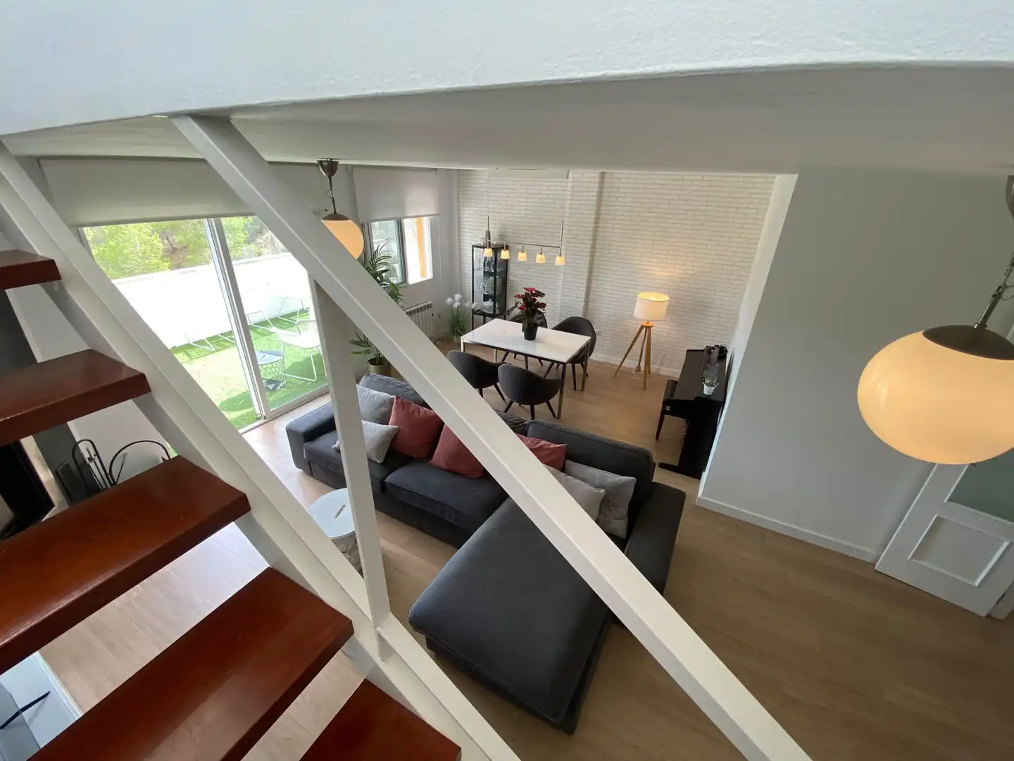 Wohnzimmer von Dachboden zum Verkauf in Molina de Segura mit Klimaanlage, Heizung und Terrasse